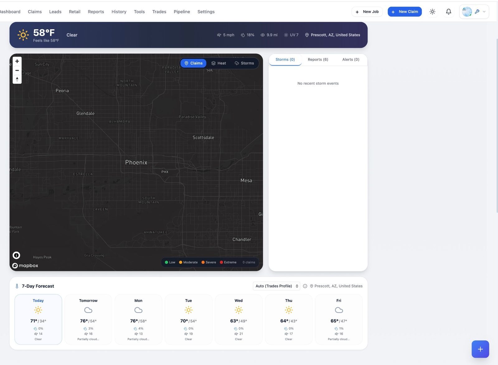 Live Weather & Storm Intel